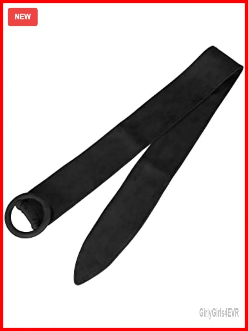 Polyester Wide Waist Belt with Round Buckle - Vintage Obi Cinch Belt for Dresses